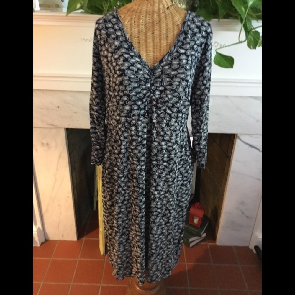 Motherhood Print Maternity Dress L
